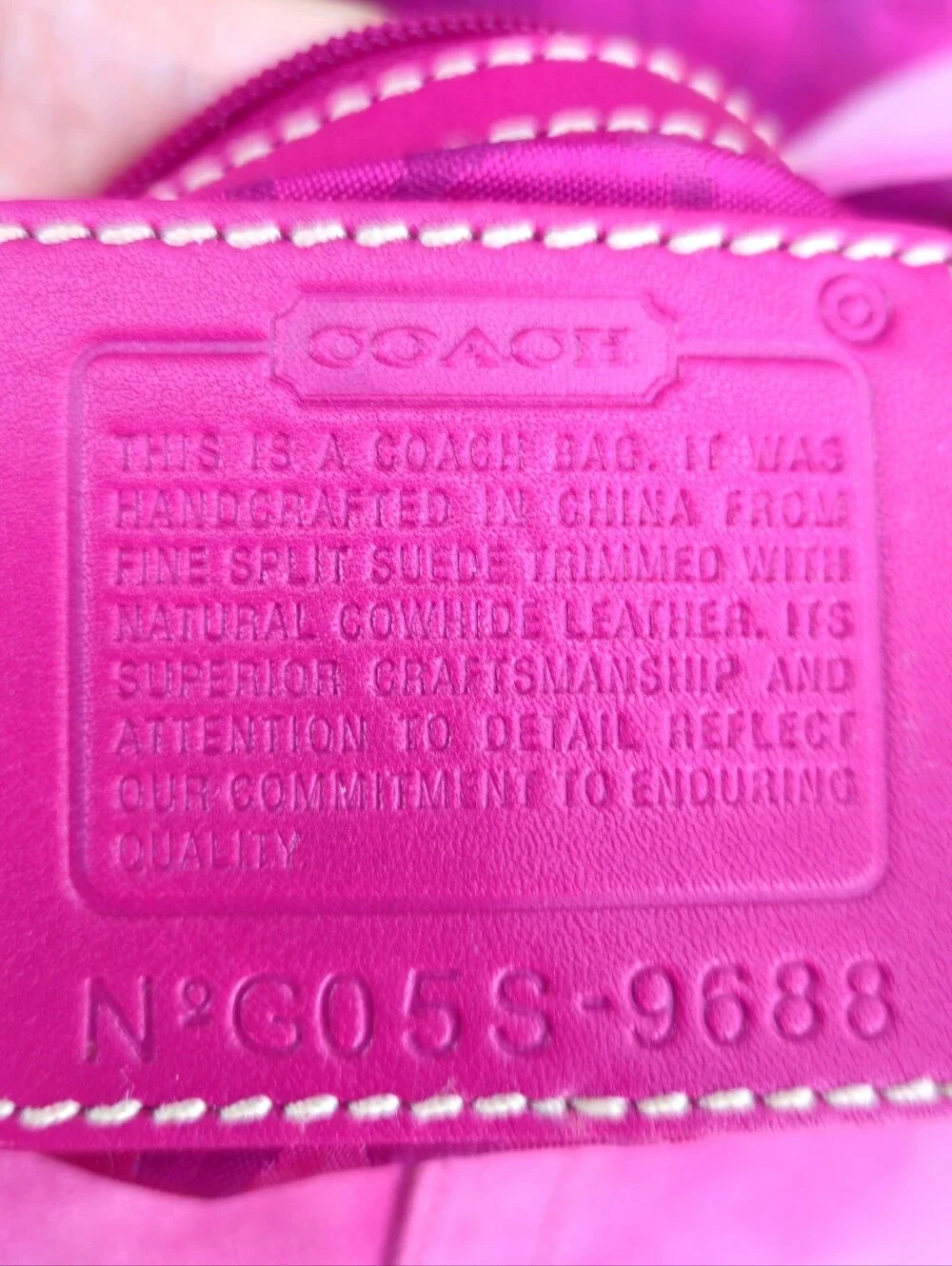 Coach vintage soho